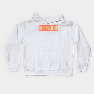 Off the grid tee Kids Hoodie